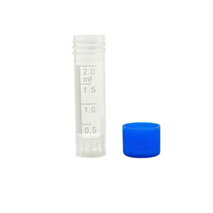 塑料自立式制造低温管Pp冷冻管1.8毫升/2毫升微型冷冻管 - Product Image 1