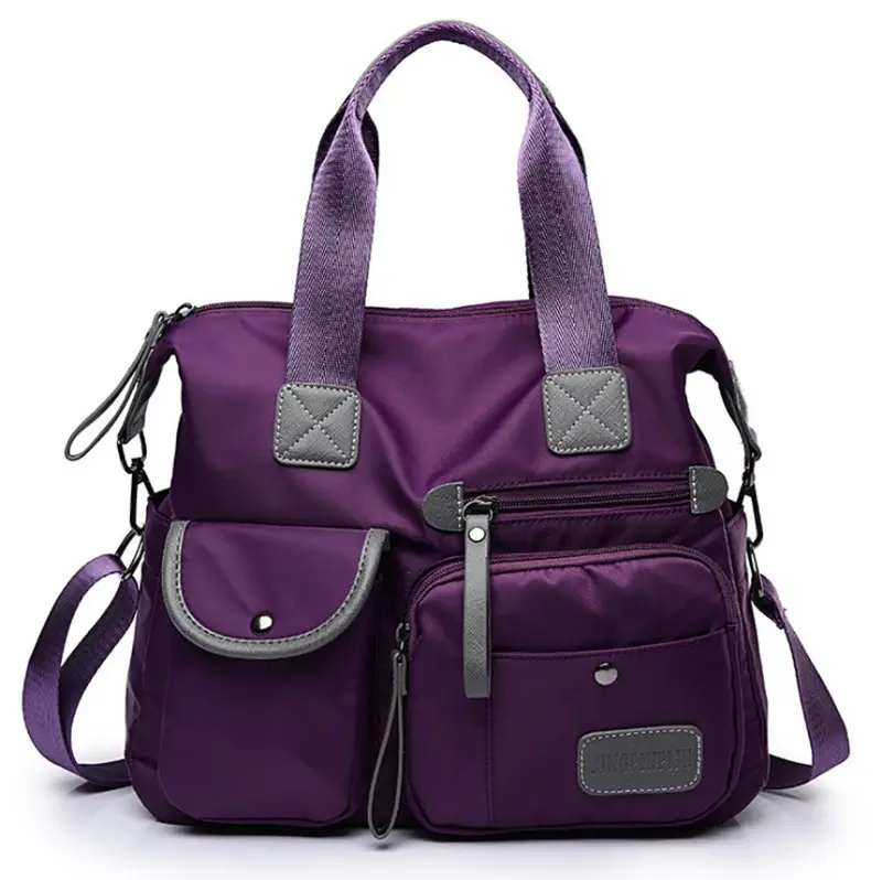 New arrival single shoulder bag women's handbag on sale name brand patchwork fabric handbags