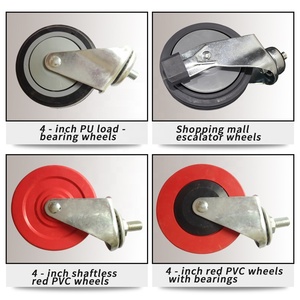 Carrefour Heavy-Duty siêu thị mua sắm giỏ hàng với bốn bánh xe tiện ích lưới sắt thiết kế tuyệt vời giá trị cho tiền - Product Image 2