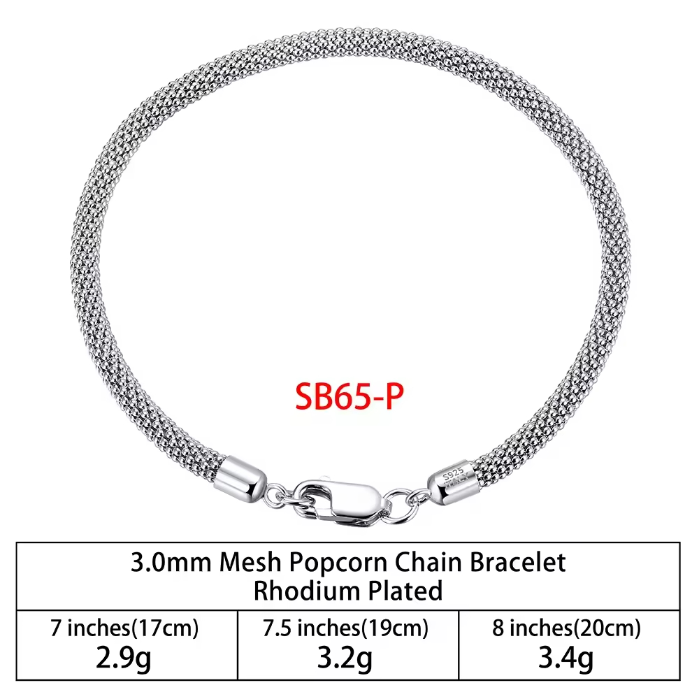 rhodium plated SB65-P