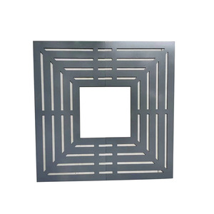 树木环绕光栅Corten钢树栅圆形铸铁树栅中国制造 - Product Image 6
