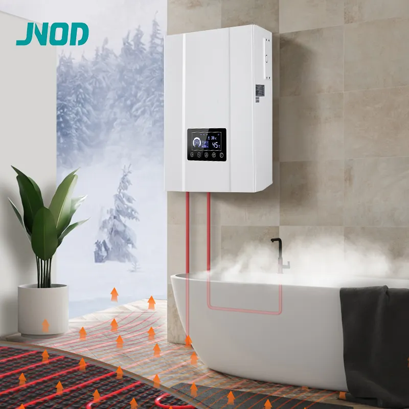 JNOD 230V Home Heating Boiler Electric for Radiant Floor Heating Residential Use Electric Combi Boilers