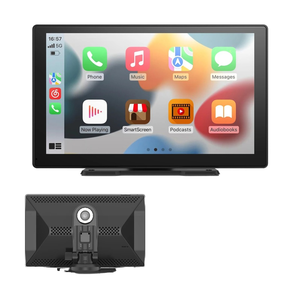 Android Auto GPS Backup telecamera Mirror Link controllo vocale per Bluetooth AUX FM Radio satellitare per tutti i veicoli DSP MP3 funzioni - Product Image 1