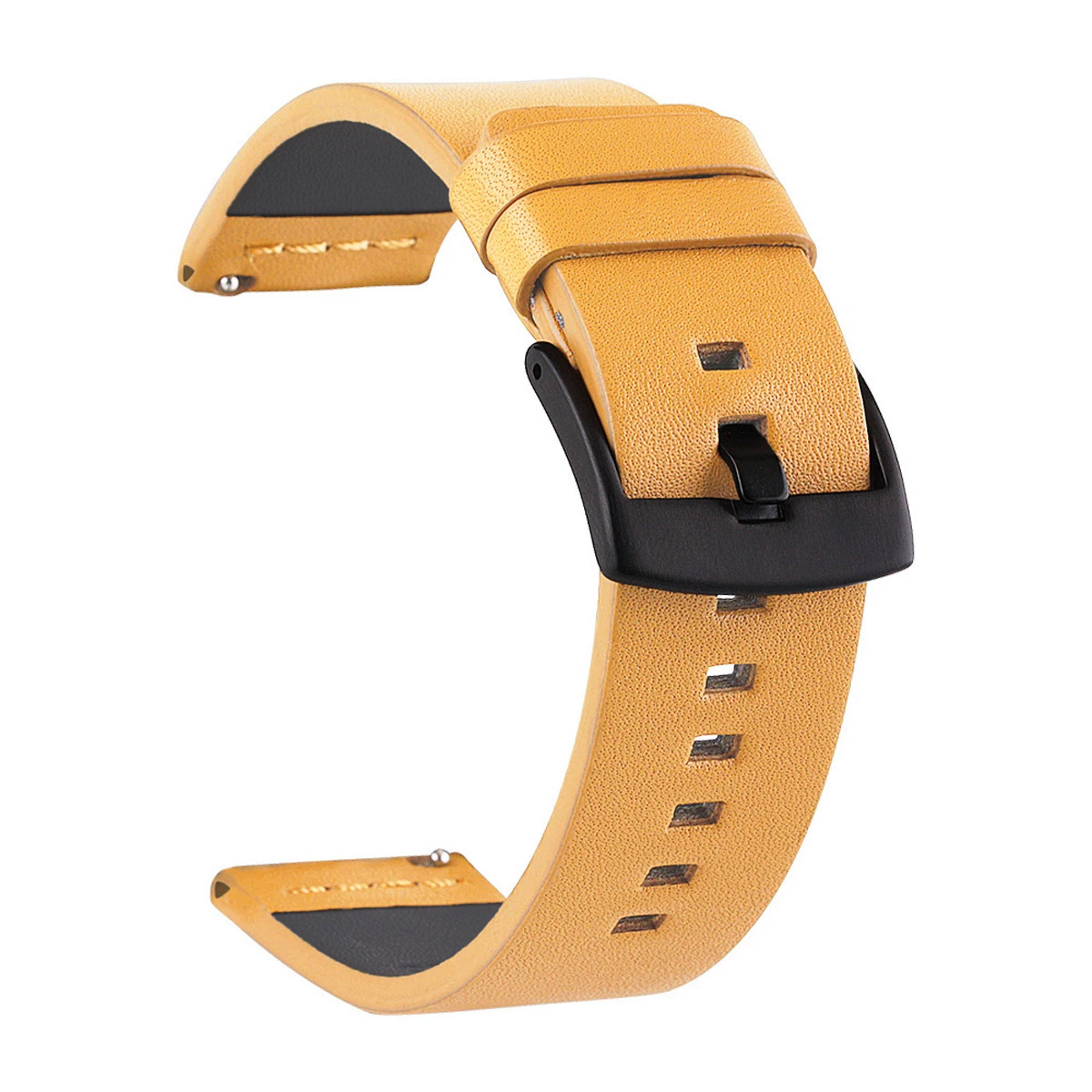 Light brown with black buckle