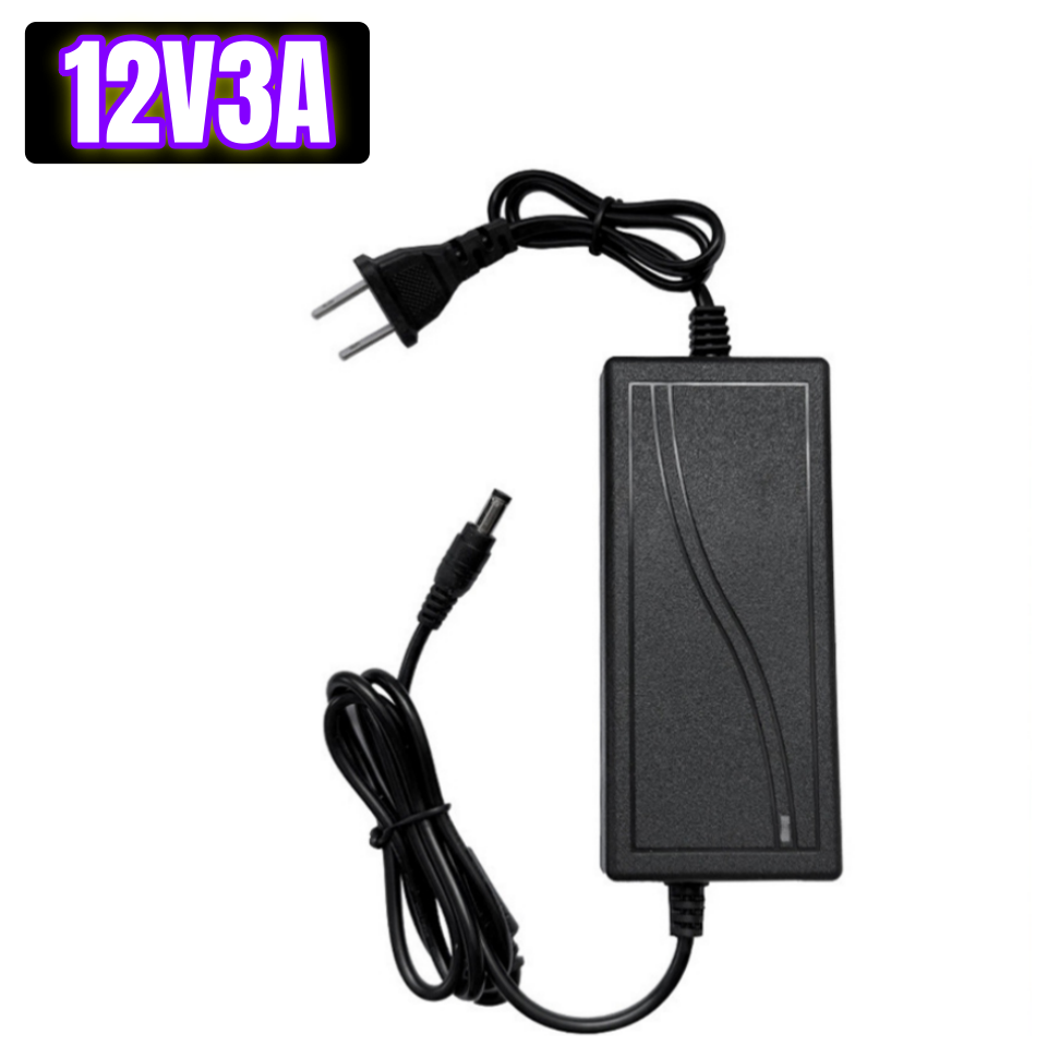 Adaptateur secteur 12V3A --- Noir