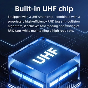 WYUANプログラマブルUHF RFID BluetoothリーダーライターISO18000-6Cポータブル0-1m読み取り範囲内蔵バッテリー資産管理 - Product Image 2