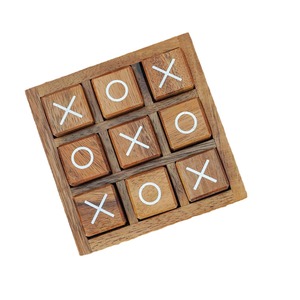 XO satranç yüksek kaliteli ahşap Tic-Tac-Toe oyuncak oyunları ebeveynler çocuklar için iki oyuncu kurulu oyunu interaktif çocuk eğlence - Product Image 1