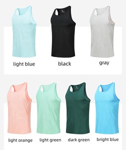 2025เสื้อกล้ามวิ่งน้ำหนักเบาไร้รอยต่อมีรูเล็กๆสำหรับใส่ได้ทั้งชายและหญิงเสื้อกล้ามสำหรับใส่วิ่งมาราธอน - Product Image 6