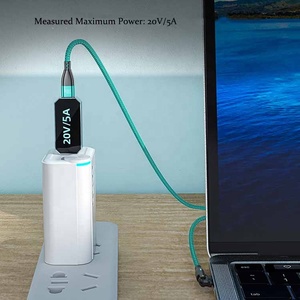 Cables multifuncionales de alta calidad para teléfono móvil, carga rápida tipo C a tipo C, para ordenador
