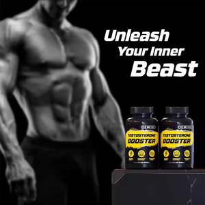 OEM High Quality Herren Natural Test Booster Supplement Kapseln Private Label Aroma - Product Image 3