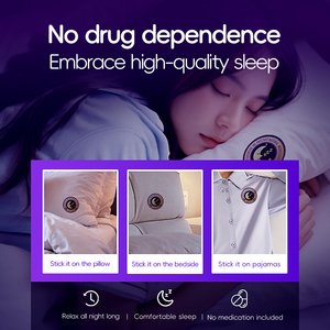 Geç sağlık kaynağı kalmak için Melatonin sakinleştirici biyolojik saat regülatörü ile temel uyku yardım yama - Product Image 4
