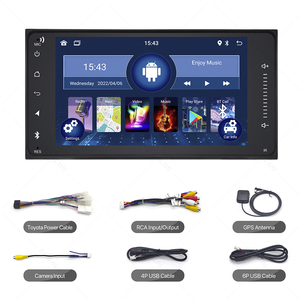 Autoradio da 7 pollici per Toyota 2 + 32G Android lettore MP5 con ventole di raffreddamento - Product Image 6