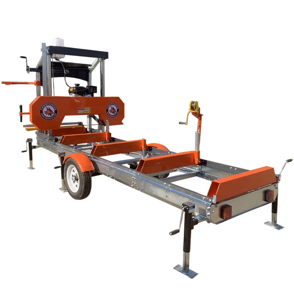 Diesel horizontale tragbare Holz-/Holzsäge maschinen Sägewerk mit EPA für den US-Markt