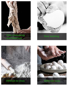 面食加工装置用自动面团分割器圆汉堡小麦面包制作机 - Product Image 6