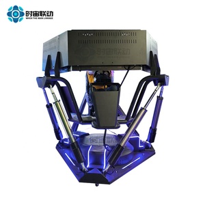 VR seis ejes tres Pantalla de carreras gran cuerpo sentido simulación pista coche simulación conducción arrastre carreras equipo de juegos - Product Image 2
