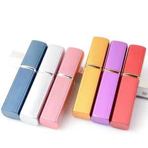 無料サンプルカスタマイズ5ml 8ml 10 ml 15ml空の詰め替え可能なファインミストミニガラスアルミニウムツイストアップスプレーアトマイザー香水瓶 - Product Image 5