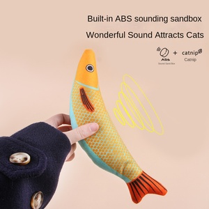Custom 3 Pack barato Catnip Fish Cat Toys para gatos - Product Image 3