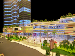 现代城市规划沙盘模型价格不错的市政工程三维设计能力塑料建筑模型在售 - Product Image 3