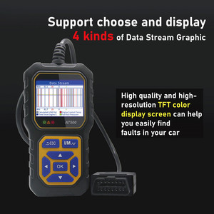 Vehicle <strong>Detection</strong> OBD II Scanner ISO9141/KWP2000 Protocols Instrument 11 Kinds Language O2 Sensor Test OBD2 Code Reader - Product Image 6