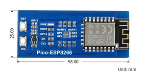 Raspberry Pi PicoWiFi拡張ボードはTCP/UDPプロトコルをサポートします - Product Image 6