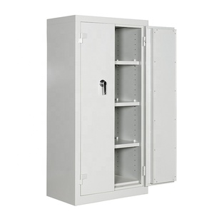 2 cửa Tủ lưu trữ nội thất văn phòng flameproof chống cháy Tủ kim loại Tủ hồ sơ chống cháy tủ có thể khóa - Product Image 5