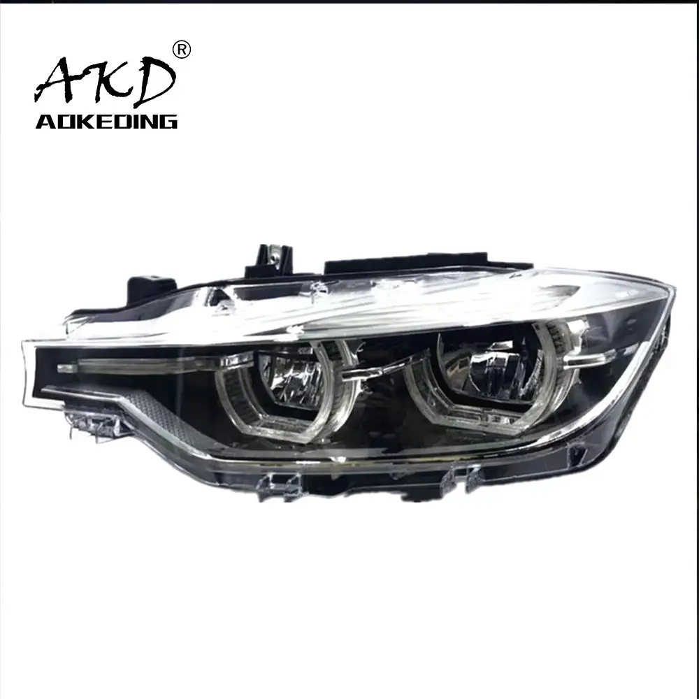 AKD Car Styling Head Lamp per BMW F30 fari 2013-2015 F35 LED Headlight 320i 318i 325i DRL Angel Eye accessori automobilistici