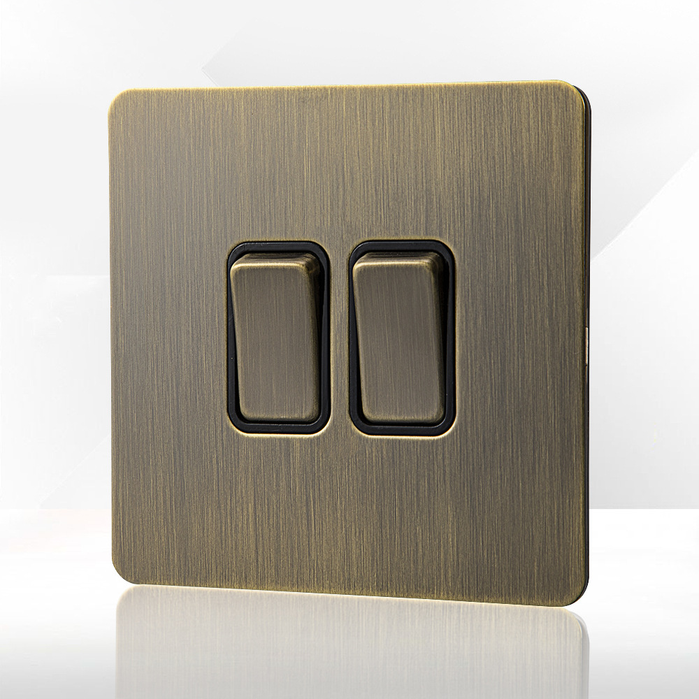 2 gang 2 way(button switch)