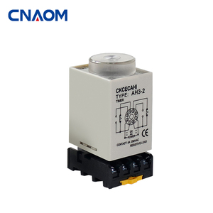 CNAOM AC220V 1s/3s/6s/10s/60s/3m/6m <span class=keywords><strong>AH3</strong></span>-<span class=keywords><strong>3</strong></span>ピンタイマーリレー