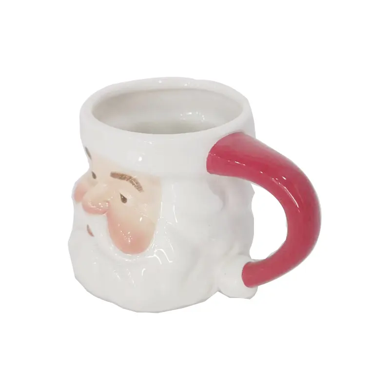 Nuova nuova tazza di natale in ceramica 3d personalizzata babbo natale Gnome Penguin Snowman Elf Fox Gingerbread Man Owl Tree Coffee