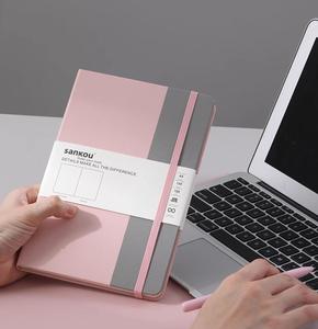 Venta al por mayor A5 Retro Notebook con cubierta de logotipo personalizado de alta apariencia Oficina Hardshell Color-Matching Bloc de notas promocional - Product Image 3