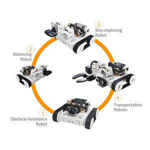 STEM Education toy kit Qtruck programmazione grafica Robot Car 4 in 1 Kit Robot per bambini - Product Image 6