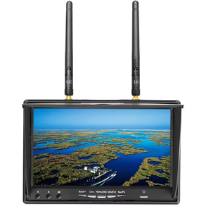 LCD5802D 5,8G 40CH 7 pulgadas Raceband FPV Monitor 800x480 con DVR batería incorporada pantalla de vídeo para FPV Multicopte - Product Image 5