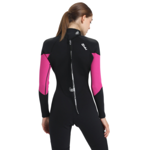 Toptan özel etiket Backzip yüksek elastikiyet Yamamoto 3Mm kadın Wetsuit - Product Image 6