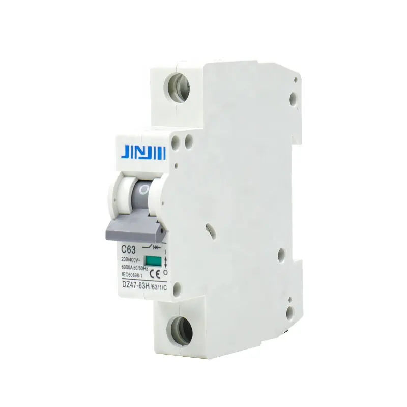 DZ47-63H Series Miniature Circuit Breaker Air Switch MCB 1P 2P 3P 4P 1~63 Amp