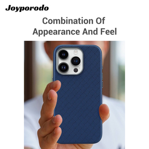 Texture PUレザー磁気用アップルバックカバーiphone用14 Promaxバックカバー用iphone Deカバー - Product Image 2