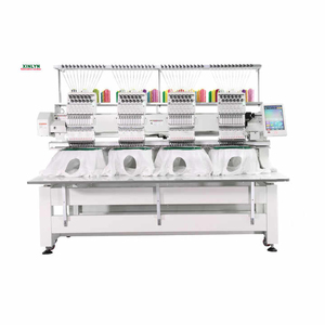 Dahao Latest 4-Head Digital <strong>Computer</strong> Embroidery Machine Flat <strong>Design</strong> for Home Use with Close-Loop Control <strong>System</strong>