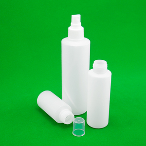 HDPE 60ml 100ml 250ml Empty Packaging square Plastic Bottles for Shampoo <strong>Juice</strong> Lotion With Spray Nozzle Pump - Product Image 5