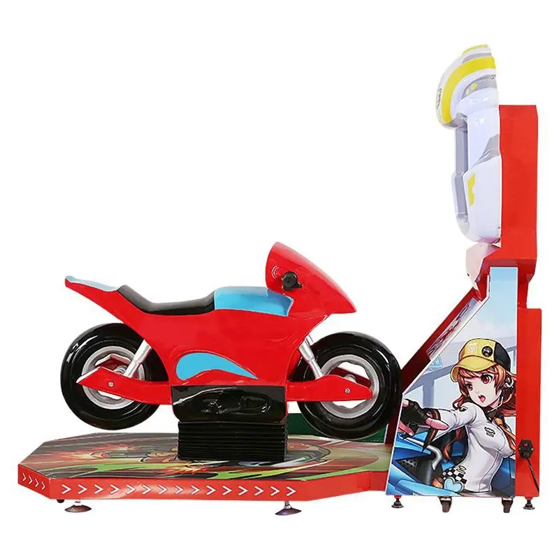 Mode Kids Motorfiets Moto Gp Simulator Outrun Arcade Race Game Machine Voor Verkoop In Amusement