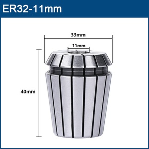 Er32 chính xác CNC phay máy thép Hướng dẫn sử dụng và điện khoan chuck với đàn hồi mùa xuân <span class=keywords><strong>Collet</strong></span> cho khắc - Product Image 6