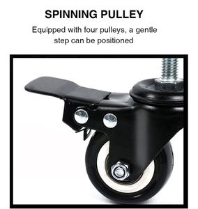 JH-1500 TV di động đứng 32-65 inch <span class=keywords><strong>Wall</strong></span> Mount <span class=keywords><strong>Bracket</strong></span> Chiều cao có thể điều chỉnh 1500 độ xoay 360 vật liệu thép hộp đóng gói - Product Image 3