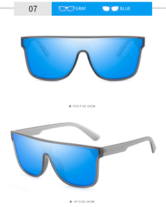 FRROS sıcak satış özel Logo büyük çerçeve tek parça Lens erkek kadın spor polarize bisiklet güneş gözlüğü dusunglasses güneş gözlüğü