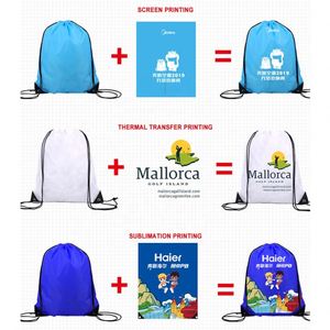 Polyester <strong>Draw</strong> <strong>String</strong> <strong>Bag</strong>, Backpacks Custom 210d Polyester Drawstring <strong>Bags</strong>/ - Product Image 2