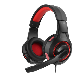 Auriculares con cable para jugadores con LED colorido USB/conector Jack de 3,5mm Auriculares para juegos de PC para computadora - Product Image 1
