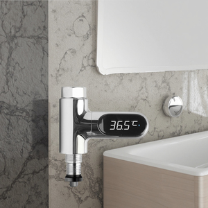 Newest V2 <strong>LED</strong> <strong>Display</strong> Bathroom Shower Thermometer with Water <strong>Temperature</strong> Gauge Updated with Digital <strong>Timer</strong> for Bathroom - Product Image 2