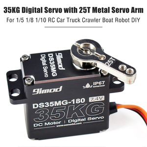 9imod <strong>Servo</strong> 15KG 20KG 25KG 35KG Waterproof <strong>Servo</strong> Motor Metal Gear <strong>Servo</strong> for <strong>Arduino</strong> Traxxas trx4 Scx10 1/8 1/10 1/12 RC Car