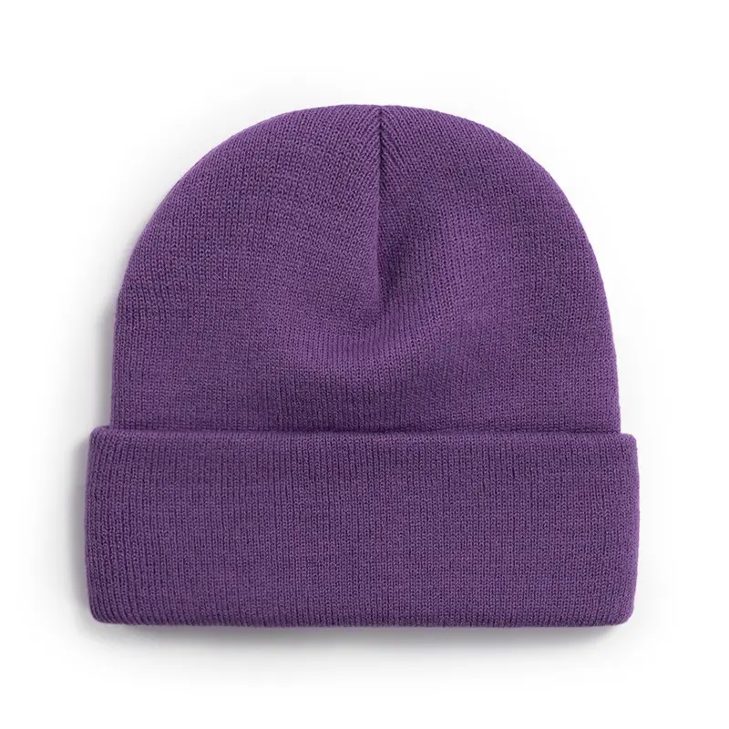 De mezcla de lana acogedor cálido suave costillas de sombrero de invierno sombreros con bordado