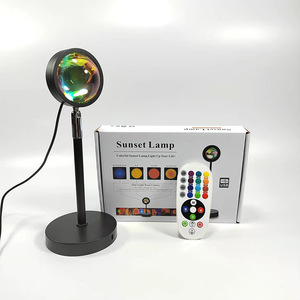 Uzaktan kumanda ile LED gün batımı lamba 16 renk RGB APP UFO gökkuşağı Led gece ışığı gün batımı ışık - Product Image 1