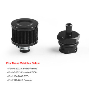 Alüminyum kütük VANA KAPAĞI yağ kapağı havalandırma uydurma için filtre ile LSX LS1 LS6 LS2 LS3 LS7 motor bölmesi - Product Image 5