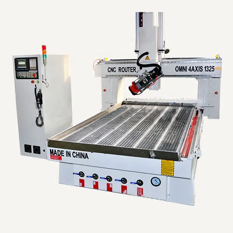 Jinan New 4-achse cutter kopf hohe präzision cnc holz router
