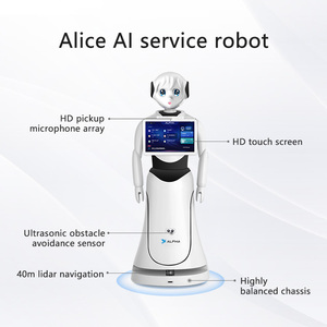 Telecomando programmazione automatica Alice Al Service Robot